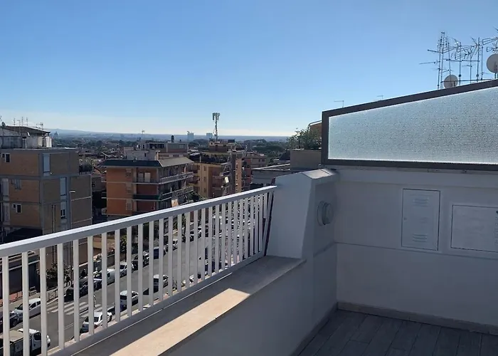 Apartamento Vivi In Un Attico Tipico Con Vista Su Roma